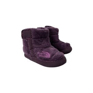 The North Face Infant Asher Bootie Purple 12 - 18 months fuzzy boots slippers